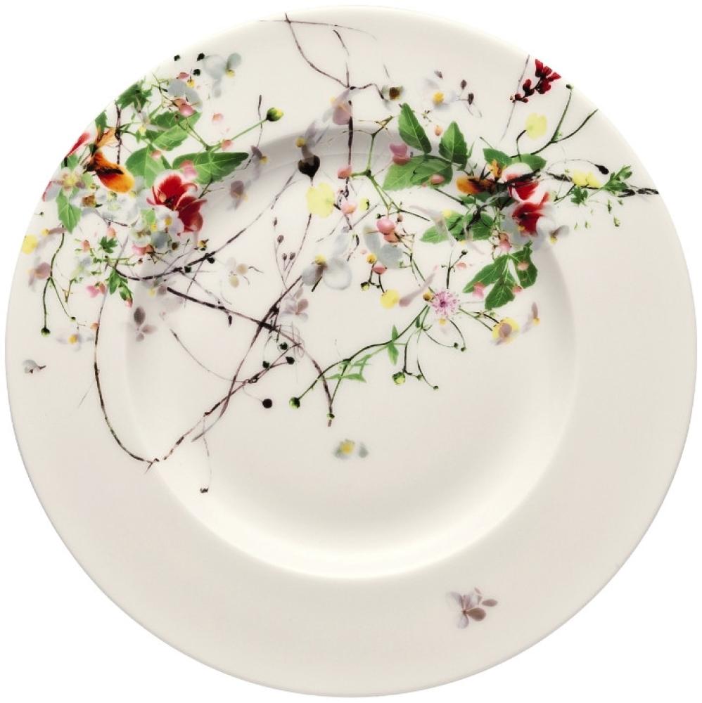 Rosenthal Brillance Fleurs Sauvages Frühstücksteller 19 cm mit Fahne Bild 1