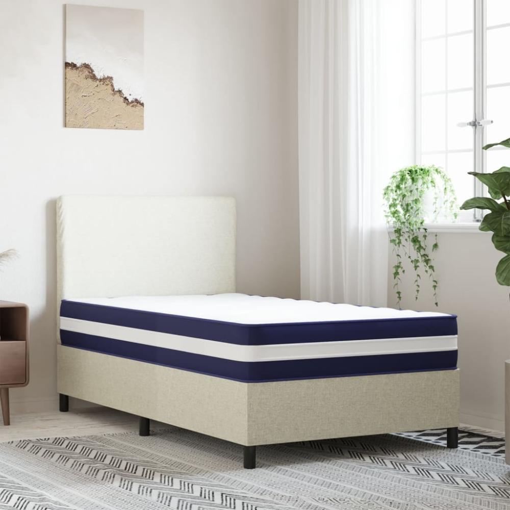 vidaXL Matratze Taschenfederkern Mittelfest 80x200 cm 372847 Bild 1