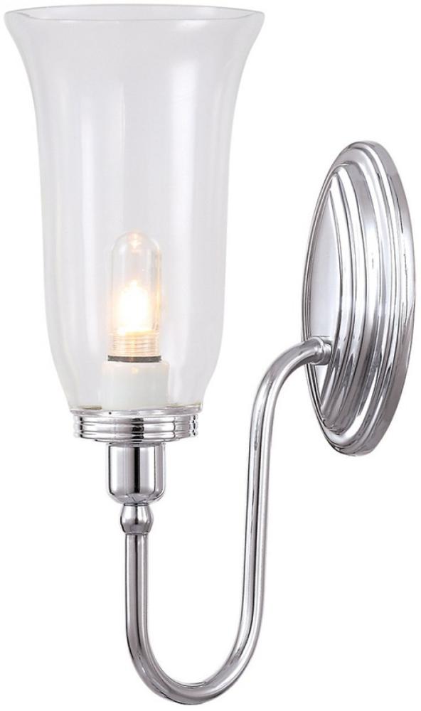 Elstead Lighting Blake 1-Light Wandleuchte Chrom poliert IP44 G9 3000K Bild 1