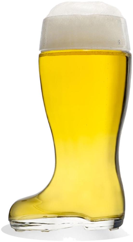 Stölzle Oberglas Stiefel Bierglas 0,5 l Bild 1