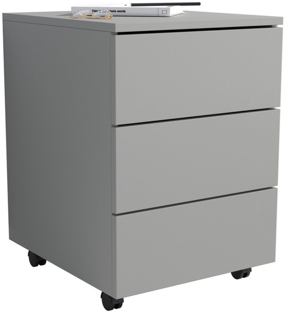 VCM Rollcontainer Dalosa 920391 Grau H. 55 x B. 39 x T. 45 cm Bild 1