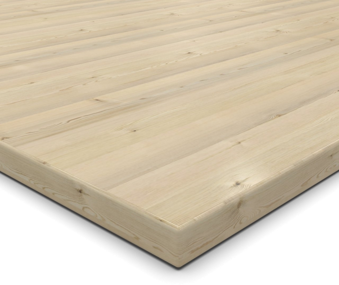 Dekor Spanplatte 19mm Tischplatte Pine Urus K2405 AT mit ABS Kante Umleimer - Größe 80 x 100 cm - Höhe 1,9 cm - Farbe Polar Pine Urus Bild 1