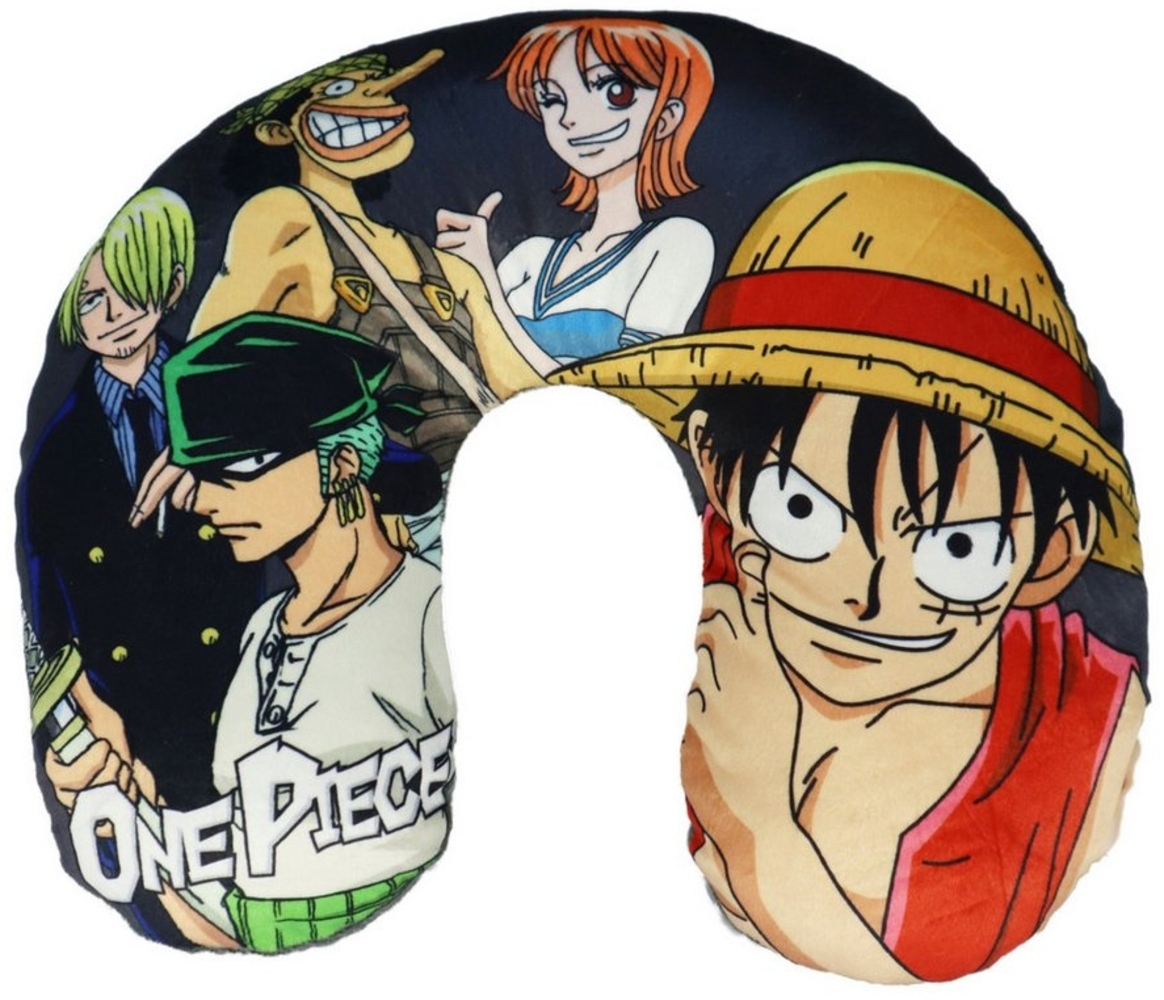 One Piece Anime Reisekissen Anime One Piece Ruffy Nackenkissen Auto Flugzeug Bild 1