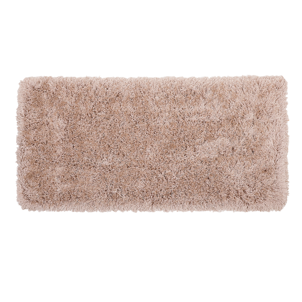 Teppich beige 80 x 150 cm Shaggy CIDE Bild 1