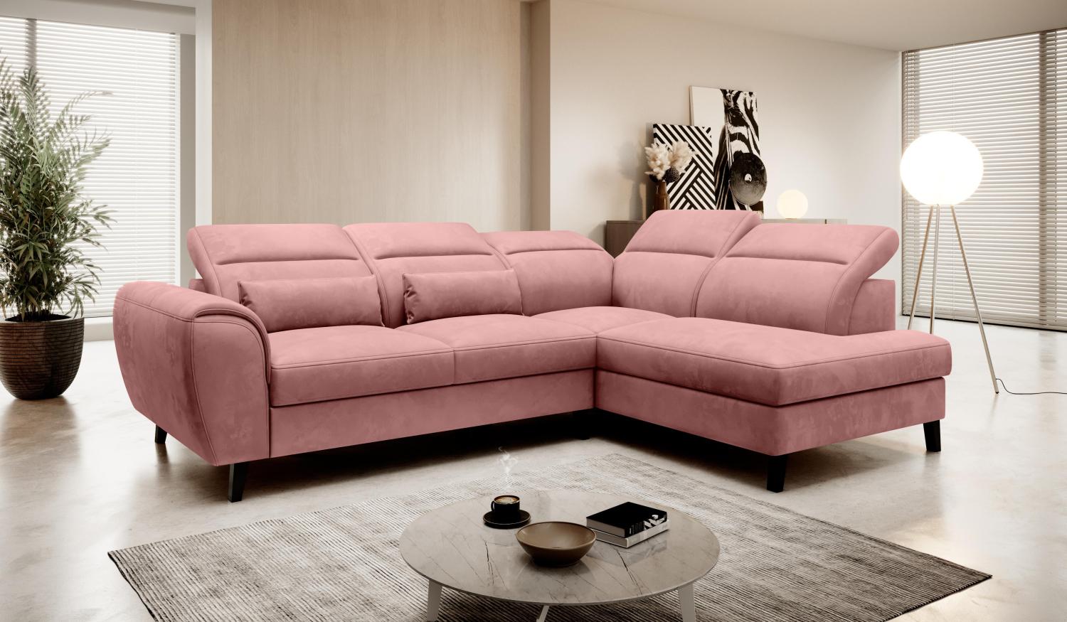 Wohnideebilder Noble Rosa Ecksofas & Eckcouches CO-NOB-RT-24NU Bild 1