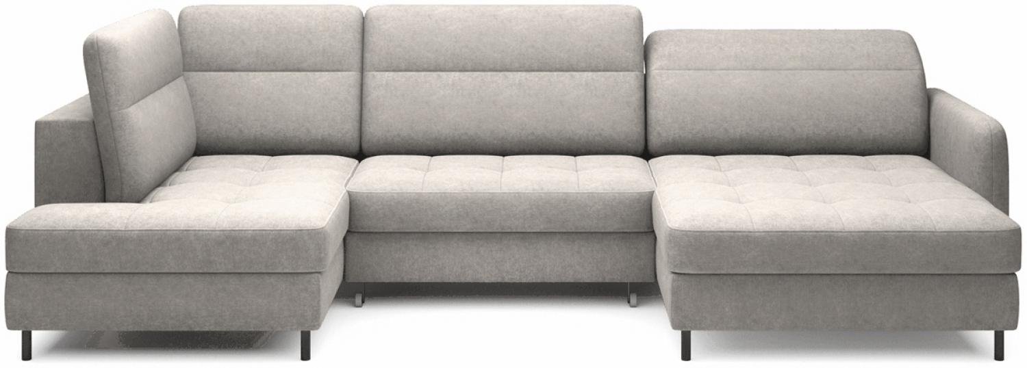 ELTAP 'Berrto' Ecksofa,, Beige / Grau, 300x130, Links Bild 1