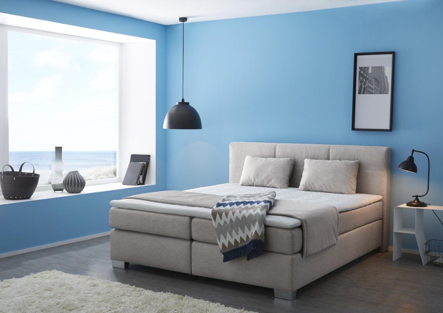 Jockenhöfer 'Evita-SE' Boxspringbetten Braun-Beige 180x200 cm Bild 1
