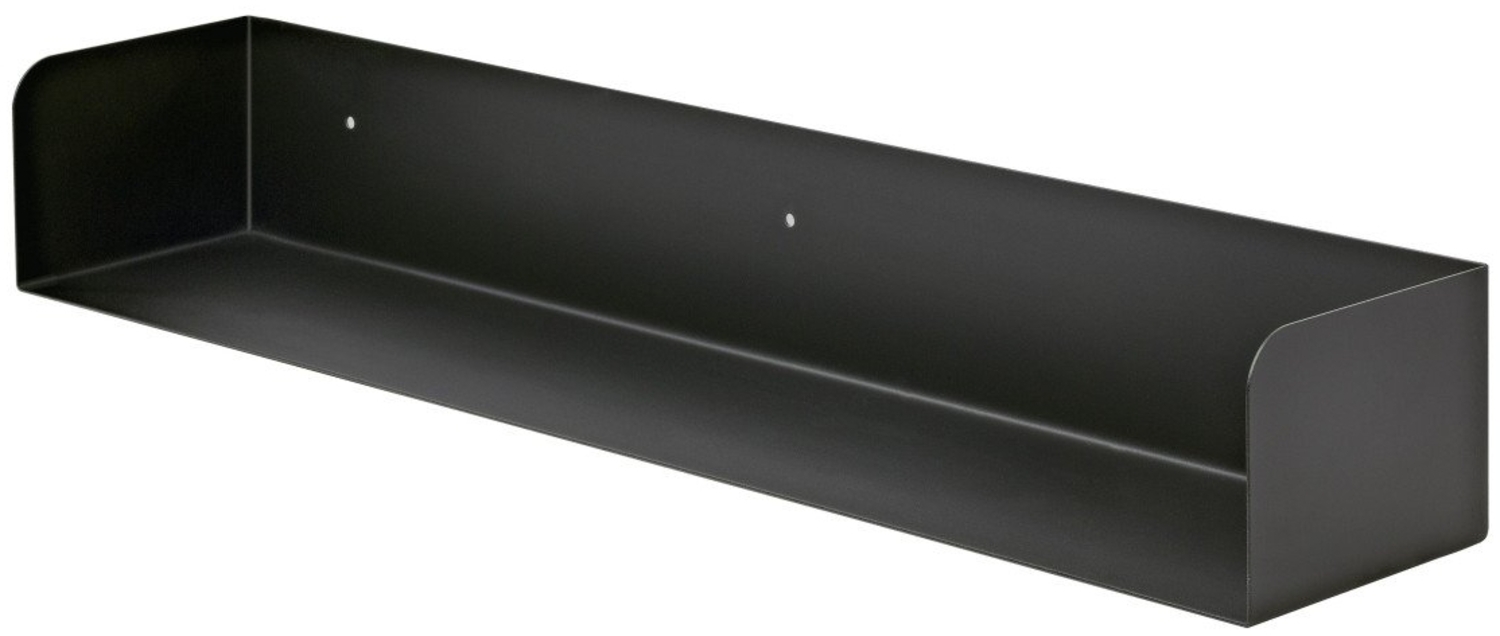 Dolle Wandregal Showcase 80 x 15 cm schwarz Bild 1