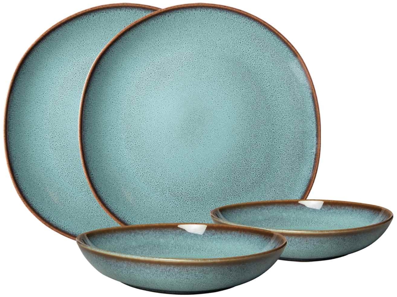 like. by Villeroy & Boch Lave glacé Tafel-Set 4-teilig - DS Bild 1