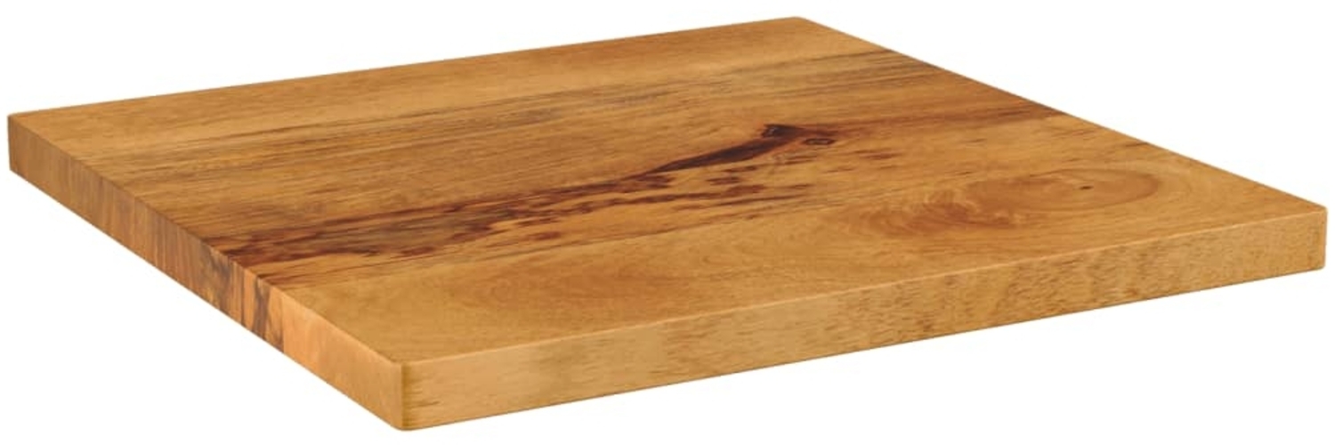 vidaXL Tischplatte 40x40x2,5 cm Quadratisch Massivholz Mango 371574 Bild 1