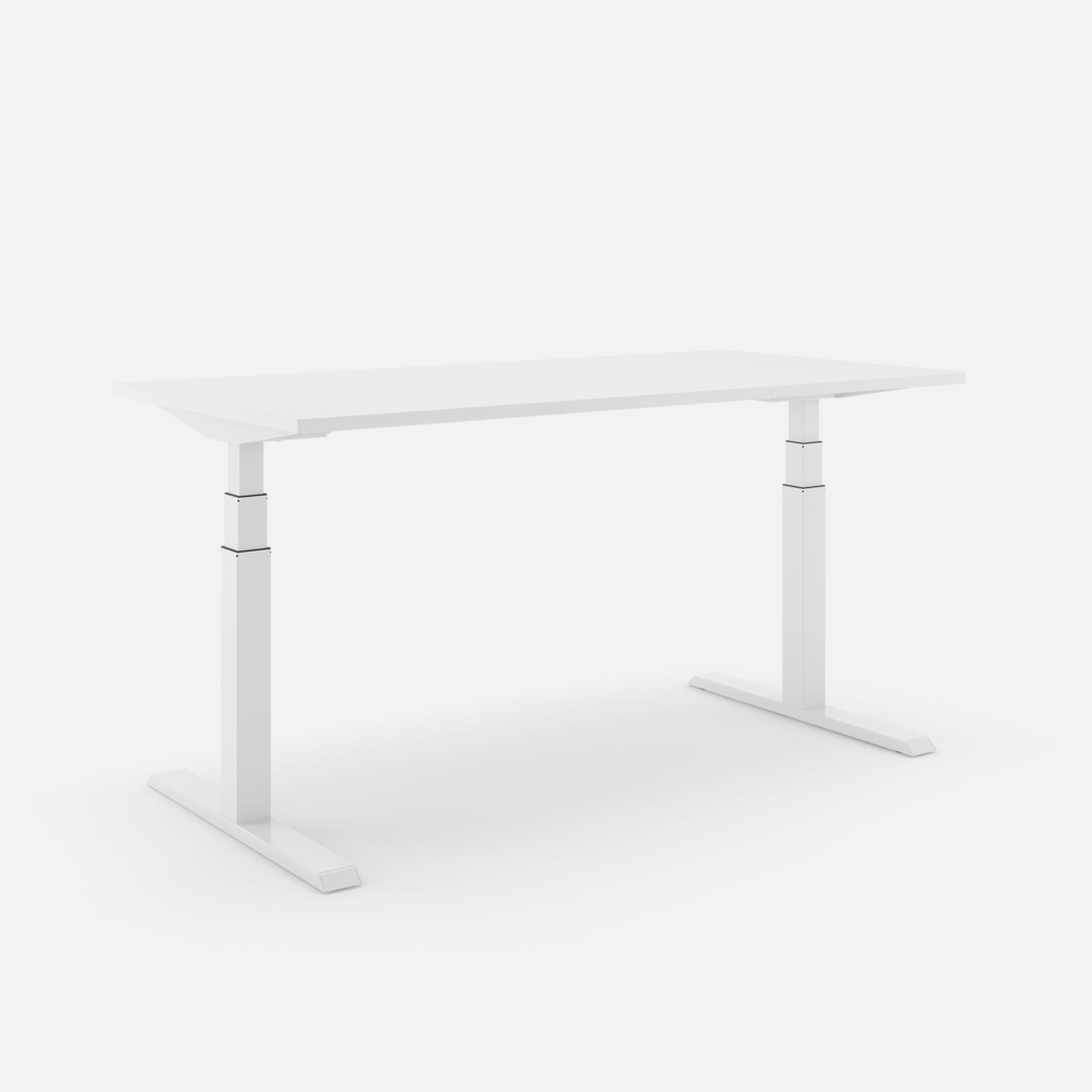 SLS 470 PRO Schreibtisch - 180 , Weiß , Weiß Bild 1