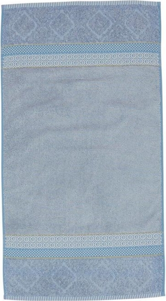 PiP Studio Badaccessoire-Set Soft Zellige Handtuch blue grey 55x100cm (1 Stück) Bild 1