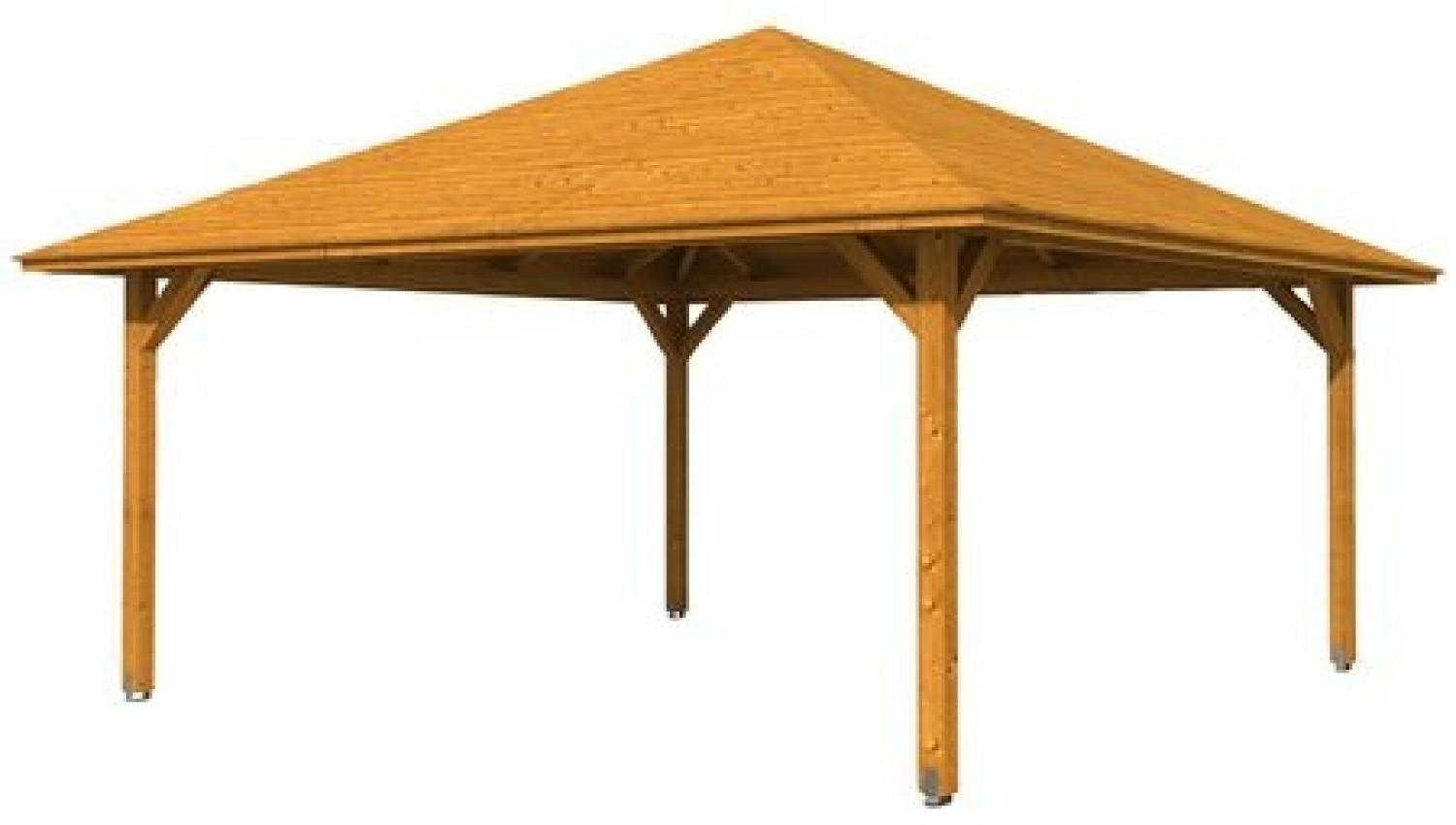 SKANHOLZ Pavillon, Zeltdach, viereckig, BxT: 569x569 cm Gartenpavillon Bild 1