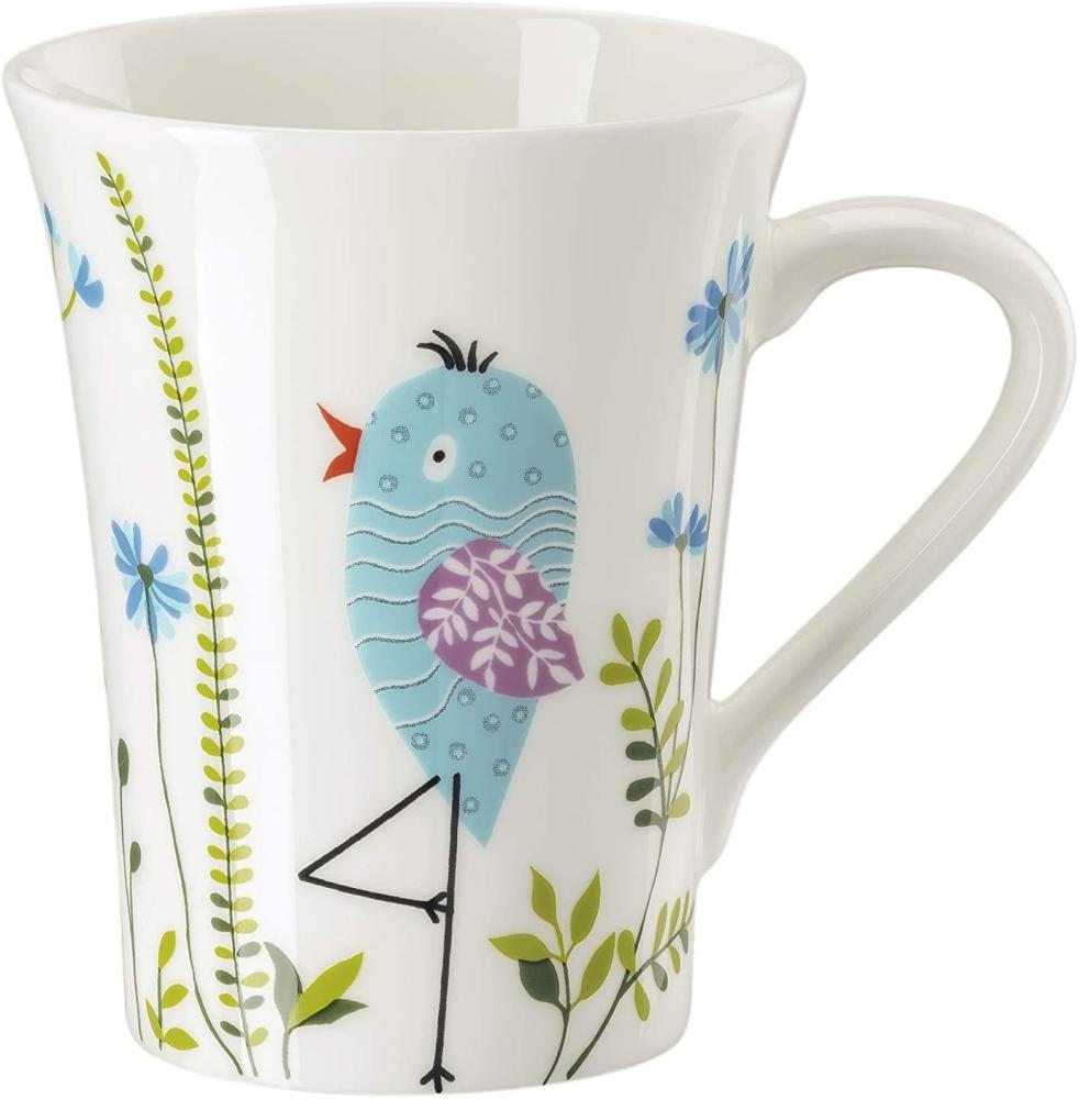 Hutschenreuther My Mug Collection Becher mit Henkel, Bone China, Birdie - Blue, 400 ml, 02048-727348-15505 Bild 1