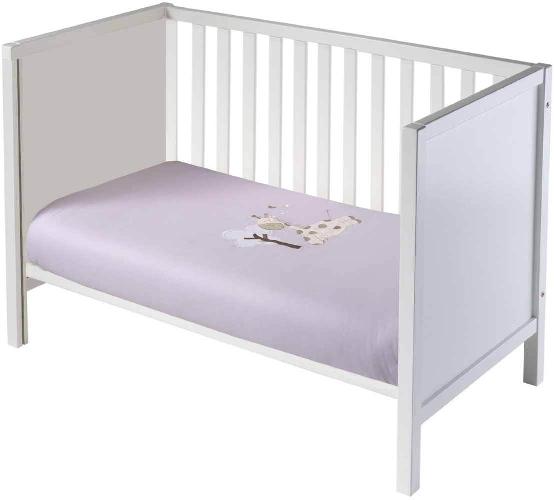 Naf-Naf 30007 Bettdecke mit füllung Design Jungle Lilac, 50% Baumwolle 50% Polyester, 110x140 cm Bild 1