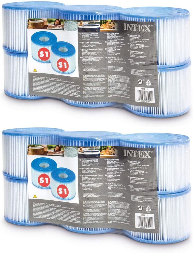 INTEX 12er Set Filterkartusche Typ S1 Whirlpool Kartusche Bild 1