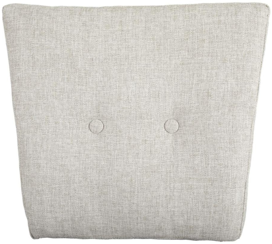 Rückenkissen für Gartenstuhl Lenora, Beige, 51x44x4 cm Bild 1