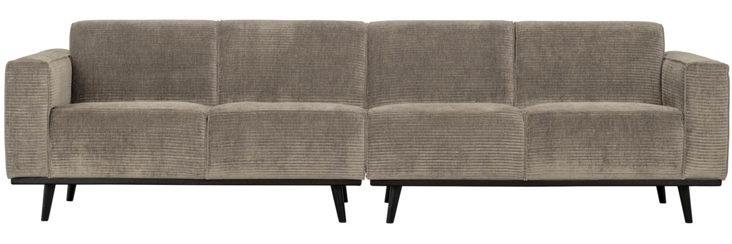 Sofa Statement L aus gewebten Jacquard, Beige Bild 1