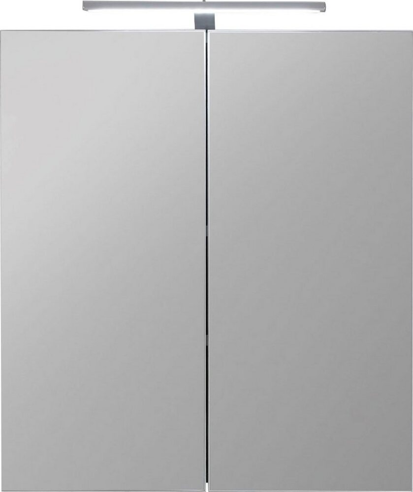 INOSIGN Spiegelschrank Sovana Badschrank wahlweise mit oder ohne Beleuchtung - (B/T/H) 60/18/67 cm Bild 1