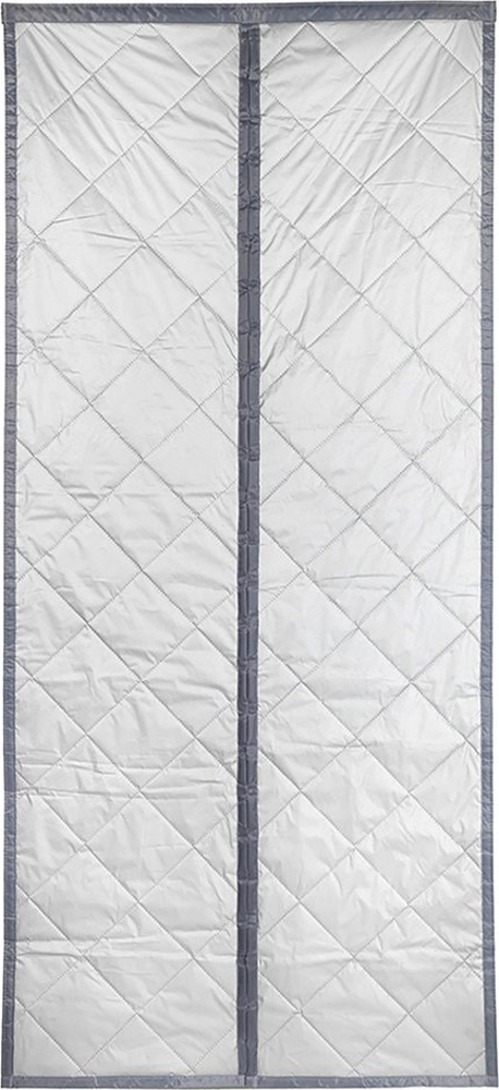 Maximex Türvorhang Wärmeschutz 2in1, Klettband (1 St), verdunkelnd, Polyester, 80x200 cm, Thermo-Vorhang, reflektierende Außenseite, blickdicht Bild 1