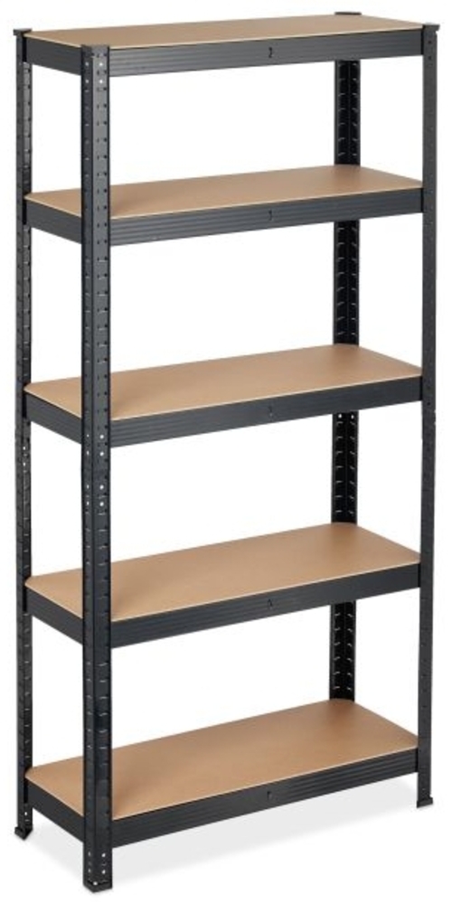 2 x Schwarzes Schwerlastregal 875 kg Bild 1