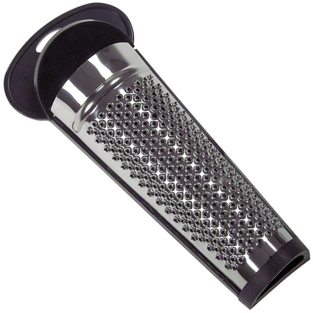 Städter 709010 Muskatreibe mit Vorratsfach, Edelstahl, 14,5 cm Bild 1