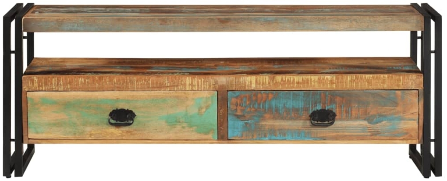 TV-Schrank Lowboard TV Altholz Massiv Bild 1