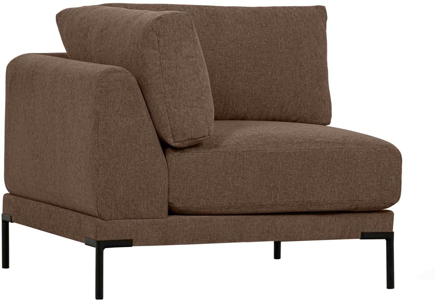 Modulsofa Couple Eck-Element, Braun Bild 1