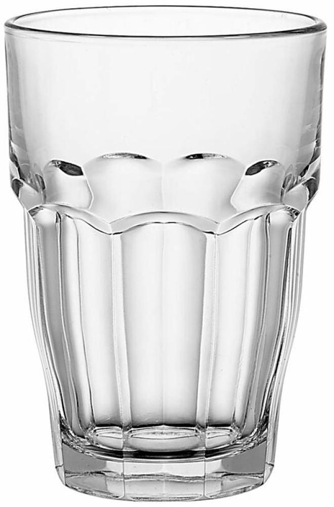 Becher Bormioli Rocco Rock Bar Durchsichtig Glas 370 Ml (6 Stück) Bild 1