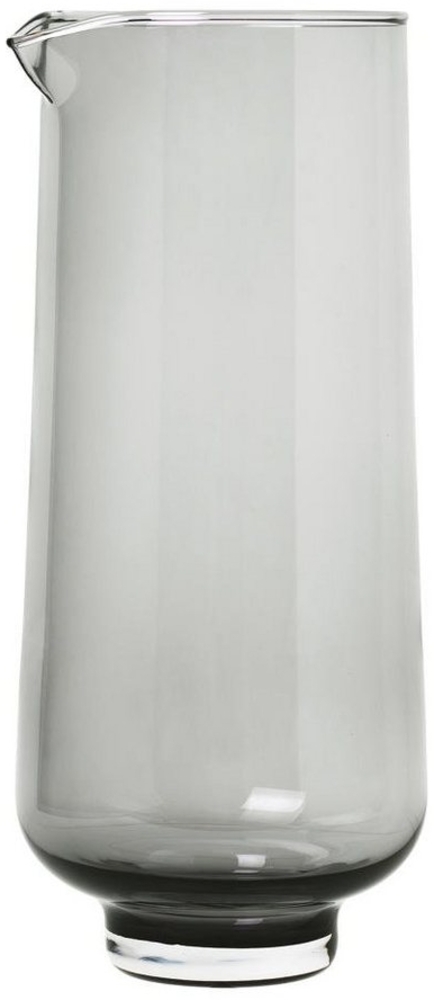 Blomus FLOW Wasserkaraffe, Karaffe, Wasserkrug, Glas farbig, smoke, 1. 1 L, 63920 Bild 1