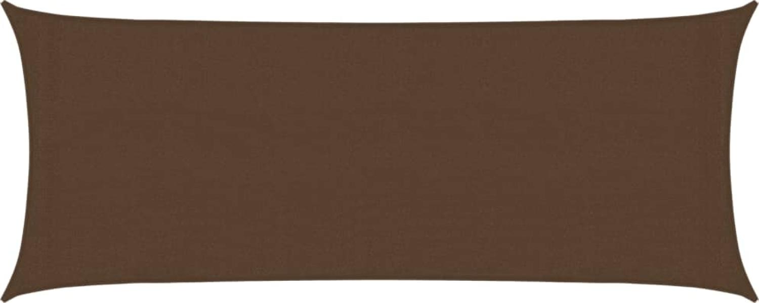 vidaXL Sonnensegel 160 g/m² Braun 2x5 m HDPE 311781 Bild 1