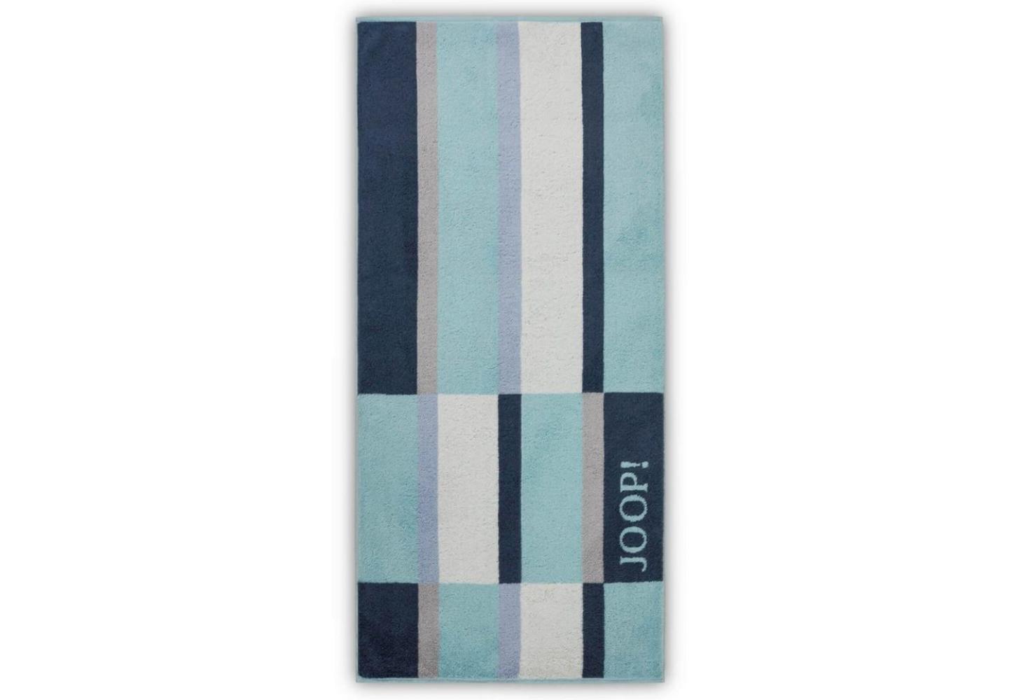 Joop! Handtuch Handtücher 50x100 Shades Checked 1688-11 aqua blau Bild 1