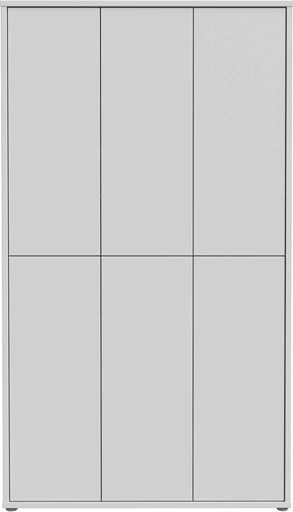Garderobenschrank Allround / Alice Spring, Holzwerkstoff, Grau, 109 x 192 x 35 cm Bild 1