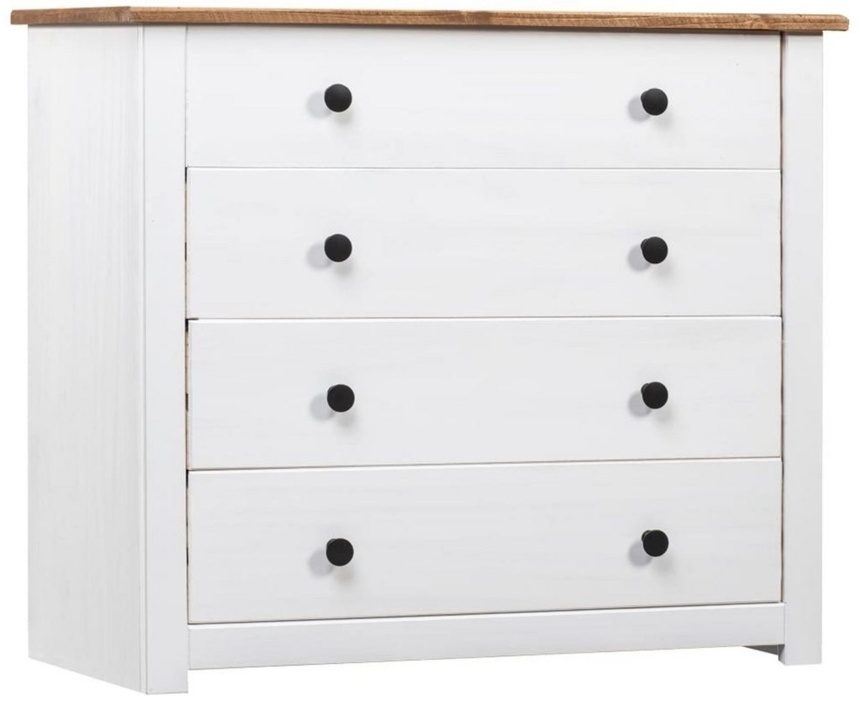 DOTMALL Sideboard mit Schublad, Anrichte Kommode im Landhaus Stil,Kiefernholz Panama Bild 1