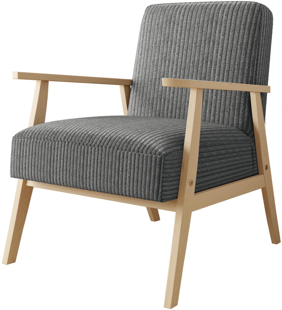 Sessel Wikez Cord (Farbe: Poso 22) Bild 1