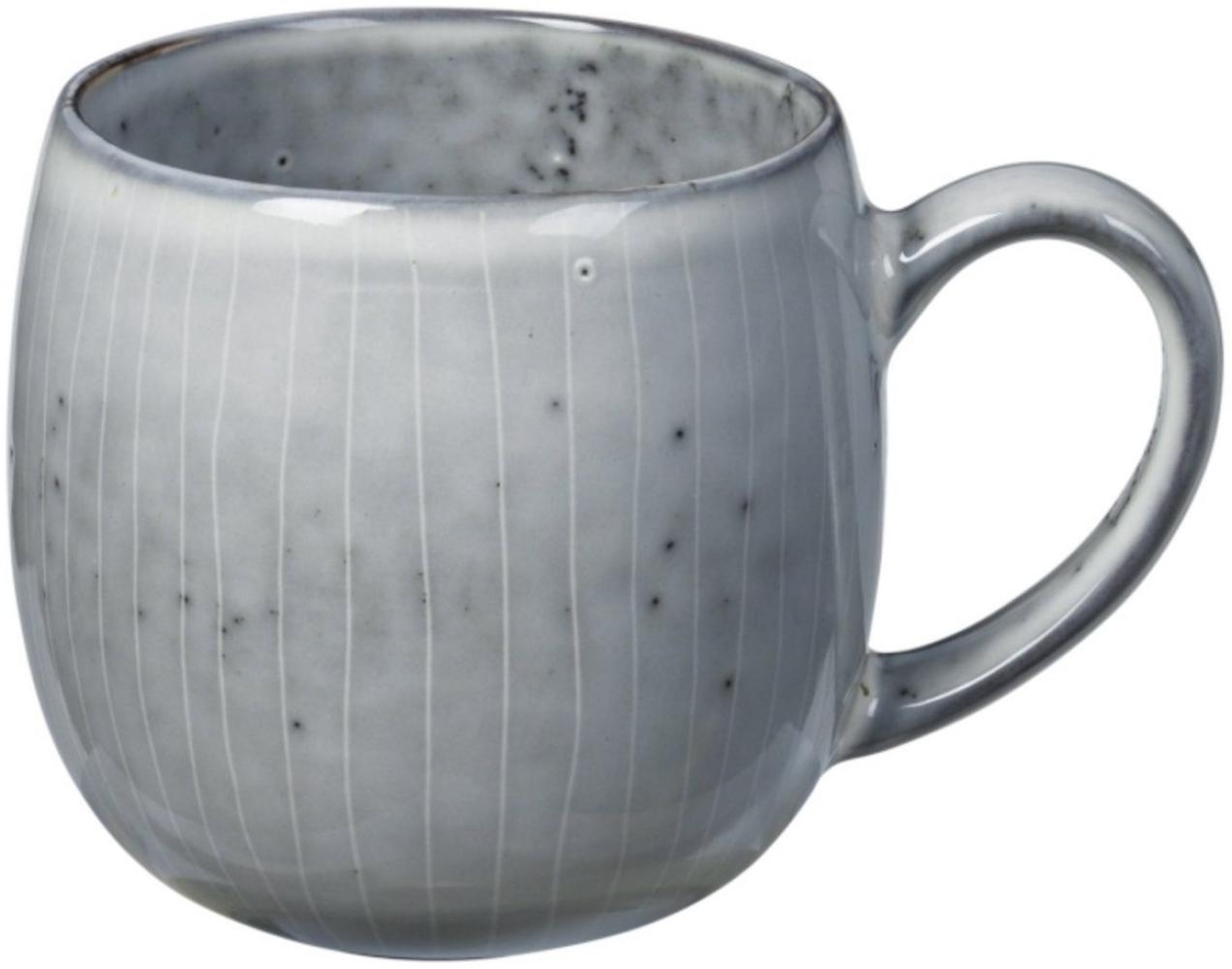 Broste Copenhagen Tasse NORDIC SEA Teetasse 0,45 l, Steingut mit reaktiver Glasur, Nordic Sea Teetasse Bild 1