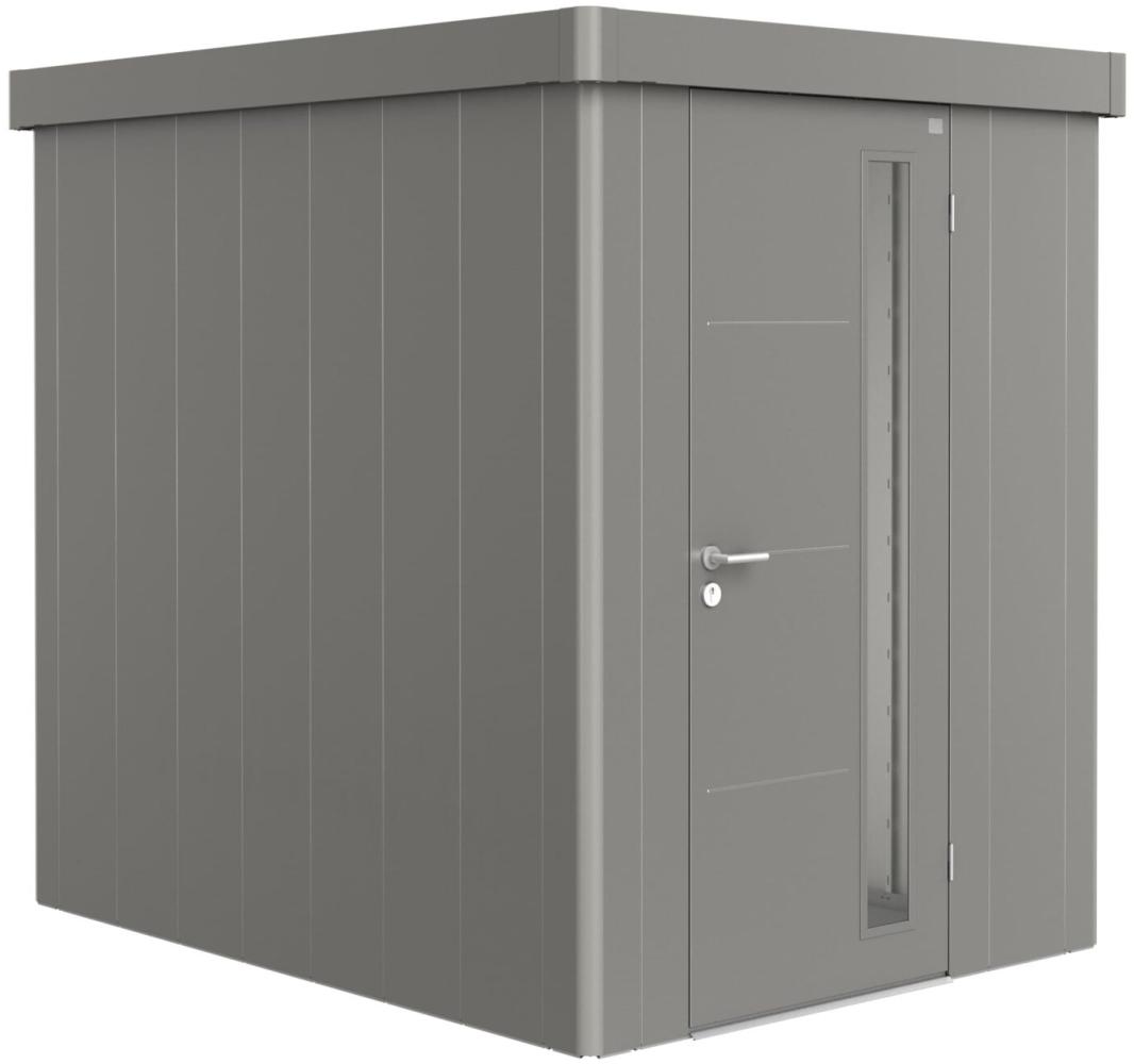 Biohort Gerätehaus Neo® 2A: 180 x 236 x 222 (b x t x h) cm quarzgrau-metallic Bild 1