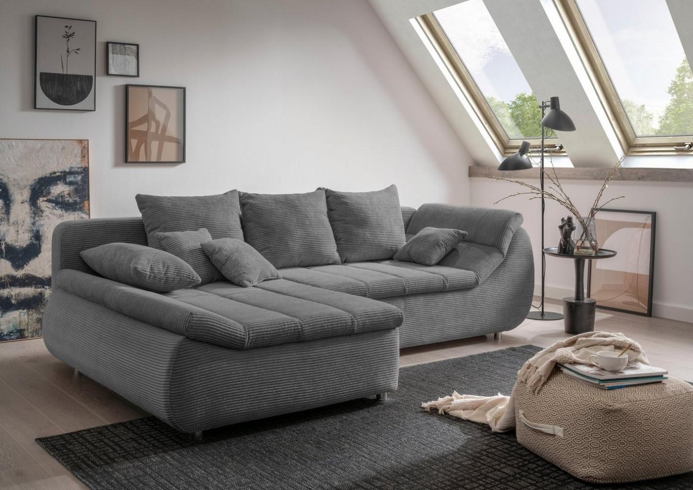 INOSIGN Ecksofa Imola L-Form, wahlweise mit Bettfunktion Bild 1