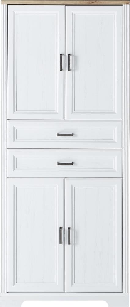 Aktenschrank Jasmin in Pinie hell - 86x204x38cm (BxHxT) Bild 1