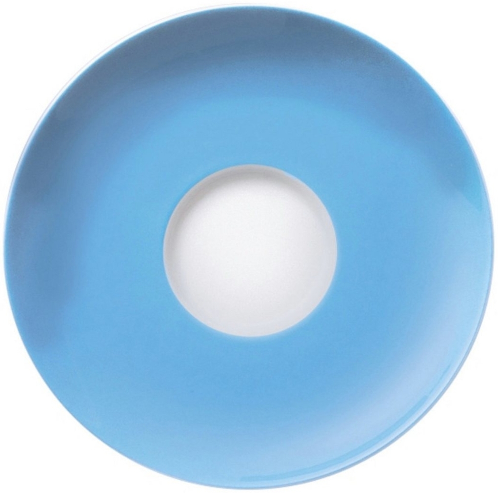 Kaffee-Untertasse Sunny Day Waterblue Thomas Porzellan Kaffeetasse - Mikrowelle geeignet, Spülmaschinenfest Bild 1