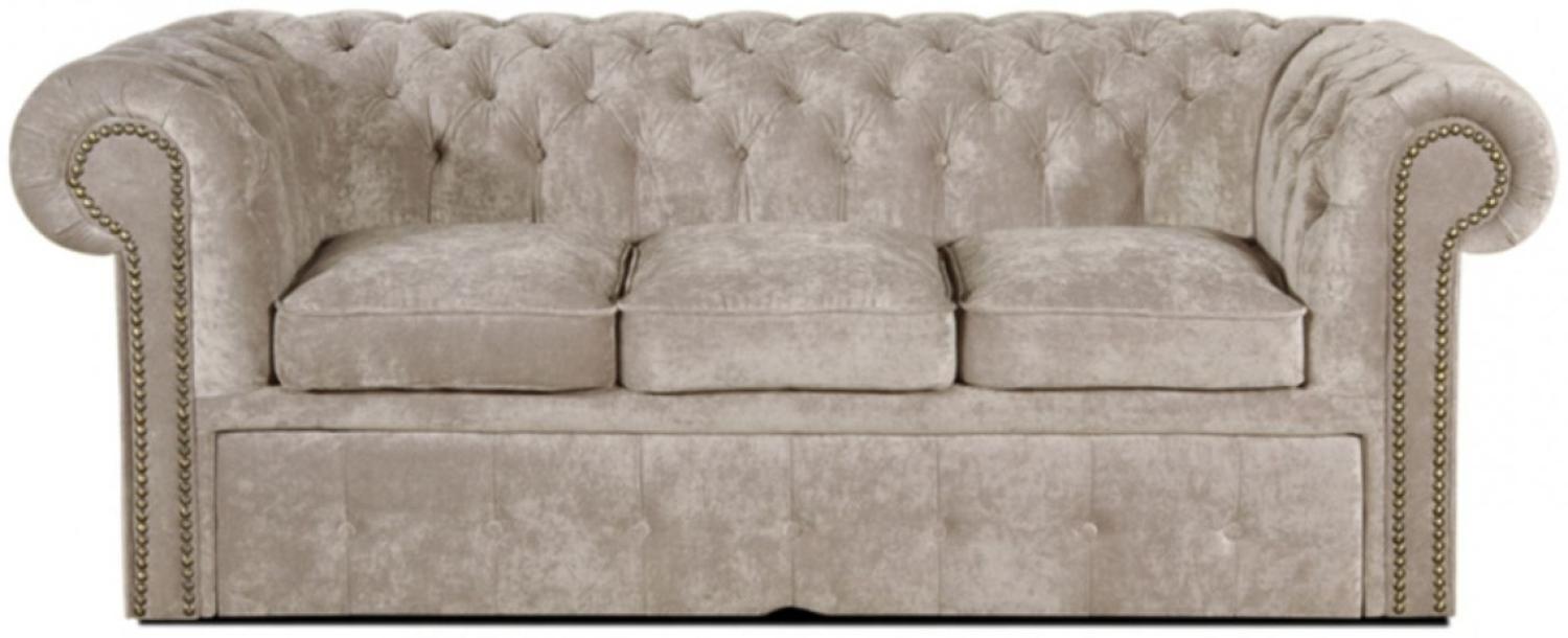 Casa Padrino 3er Sofa Grau 210 x 100 x H. 78 cm Bild 1