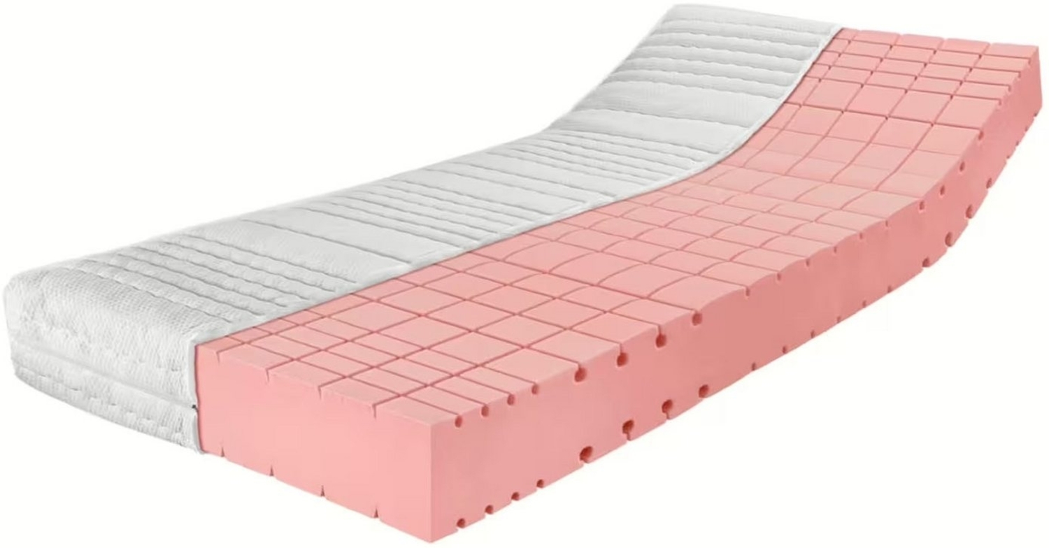 Kaltschaummatratze KOMFORT-SAN Testsieger Stiftung Warentest, RAVENSBERGER Matratzen, 18 cm hoch, Ausgabe 03/2025 Note GUT (2,2), getestet in 90x200cm Härtegrad H4 Bild 1