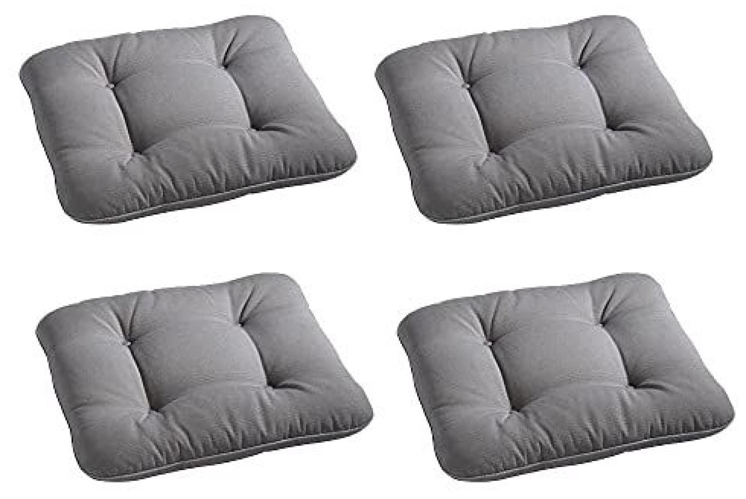 4 BEST Sitzkissen taupe 48,0x48,0 cm Bild 1