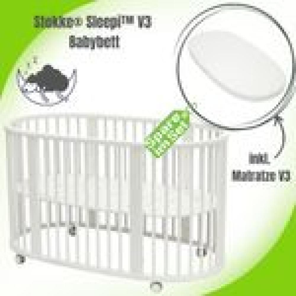 Stokke® Sleepi™ V3 inkl. Matratze White Bild 1