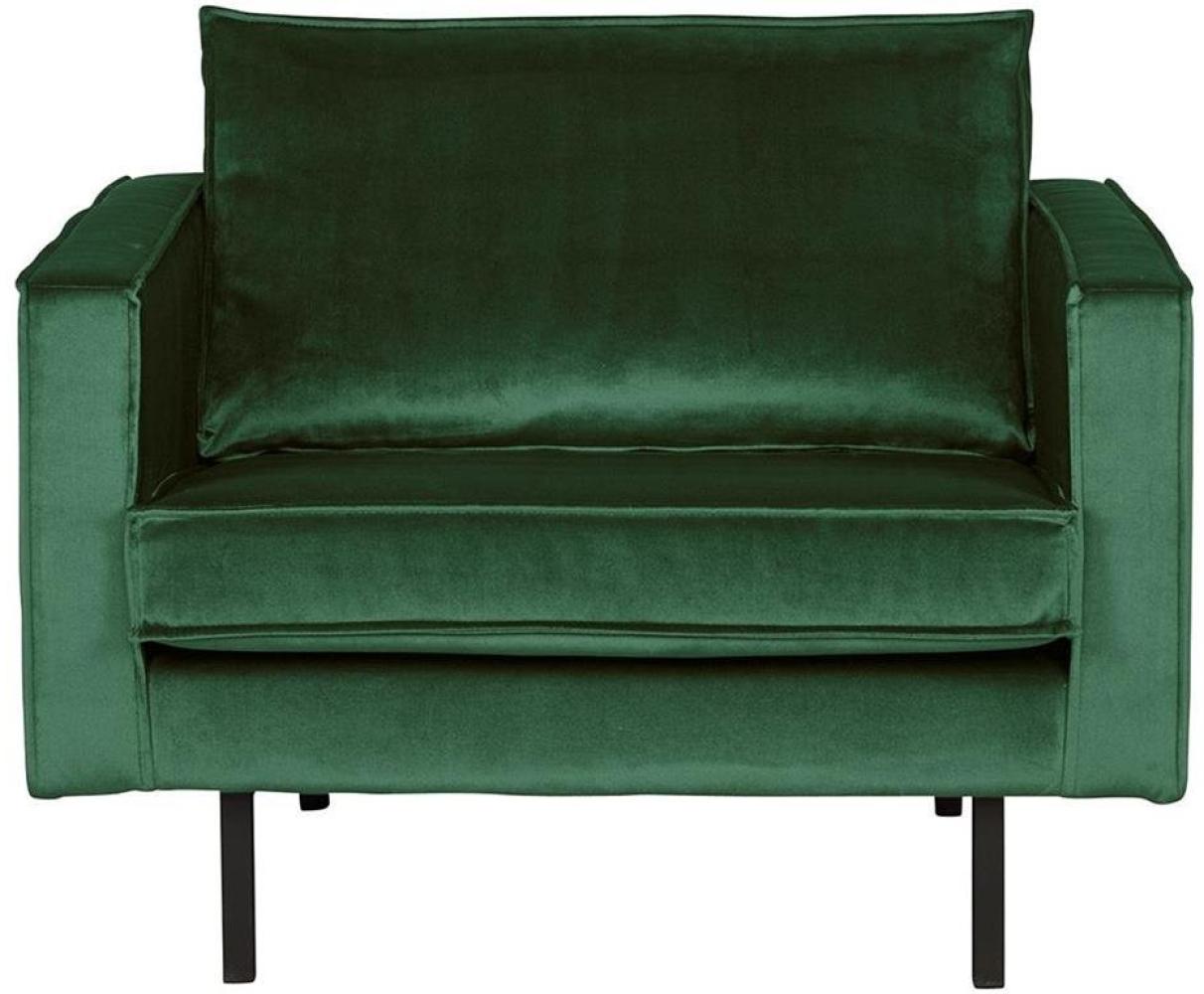 BePureHome Rodeo Sessel Velvet Waldgrün Bild 1