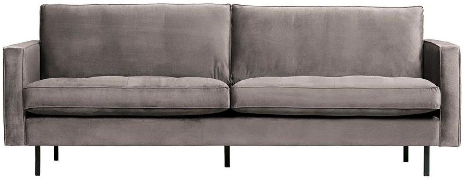 Sofa Rodeo Classic 2,5 Sitzer Samt, Taupe Bild 1