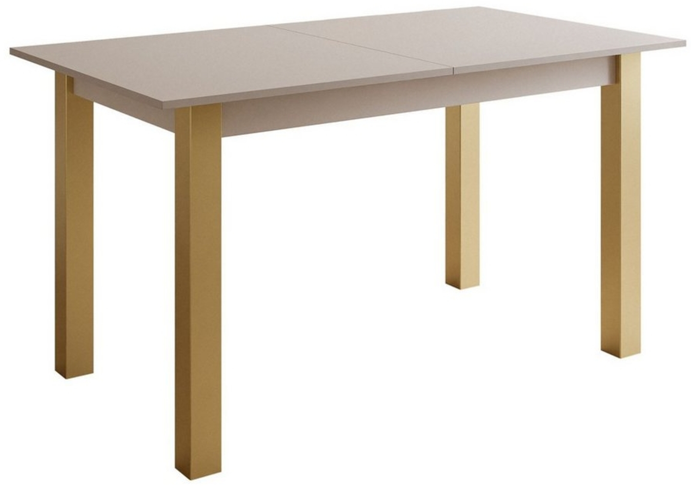 Lookway Esstisch ARTON GOLD ausziehbarer Tisch 140 cm Bild 1