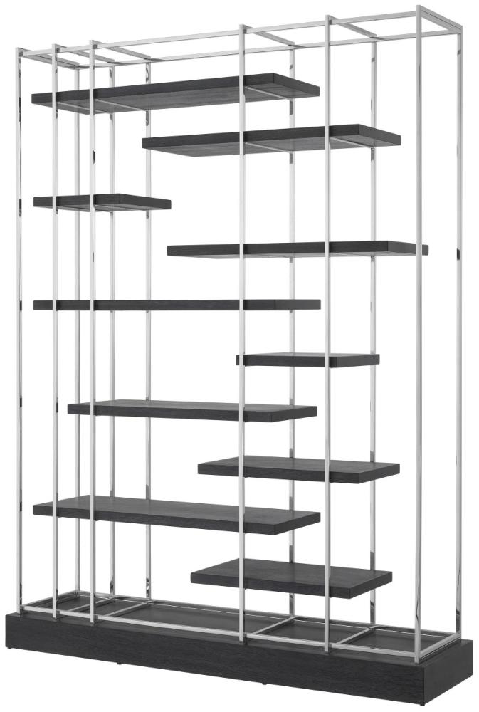 EICHHOLTZ Regal Cabinet Ward Charcoal Bild 1