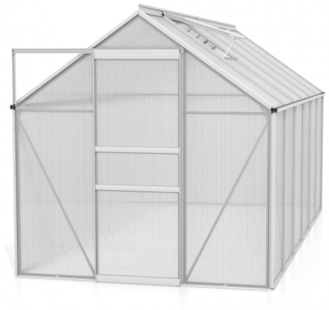 Vitavia Gewächshaus Comet 7500 4mm HKP BxTxH 195x383x197cm 7,5m² Alu eloxiert Bild 1