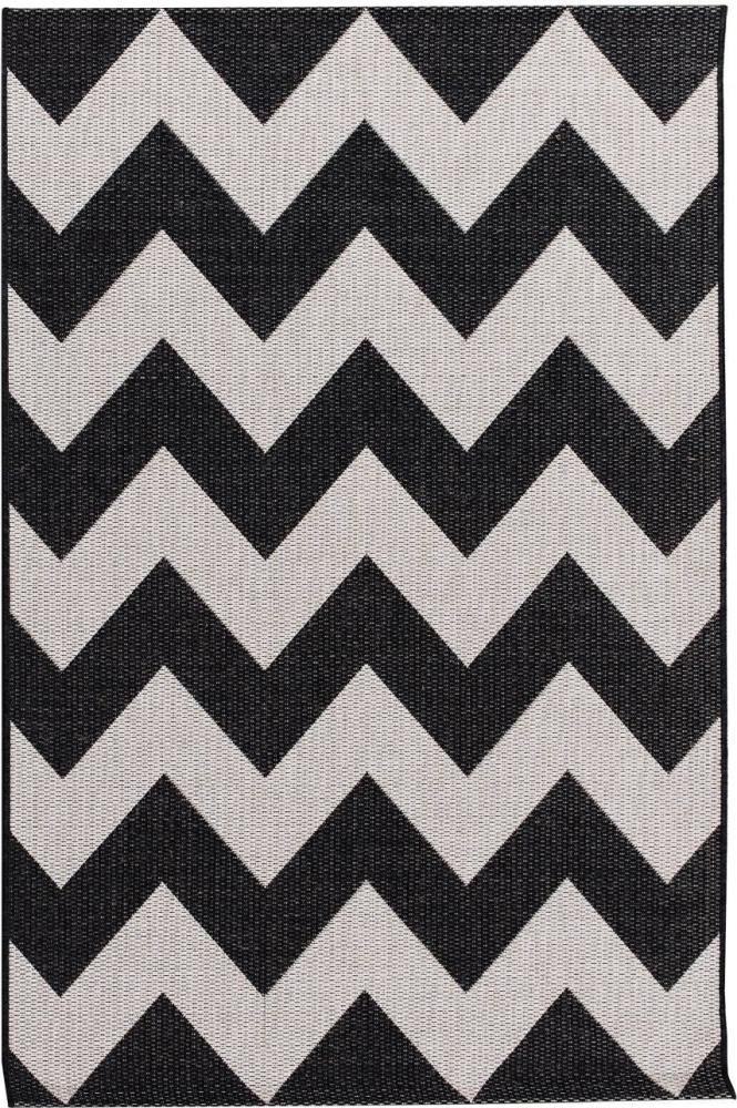 Dekoria Teppich Modern Chevron black/wool 160x230cm Bild 1